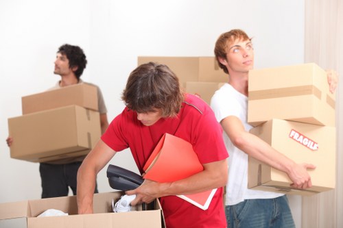 Careful furniture handling during Wormwoodscrubs flat removals