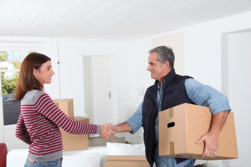 Clean and accessible storage unit interior